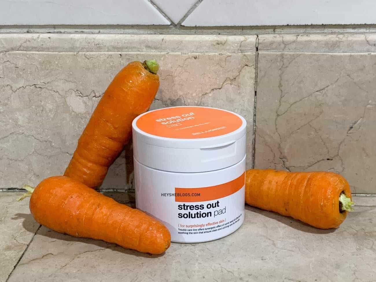 Tub of bella monster stress out solution pad