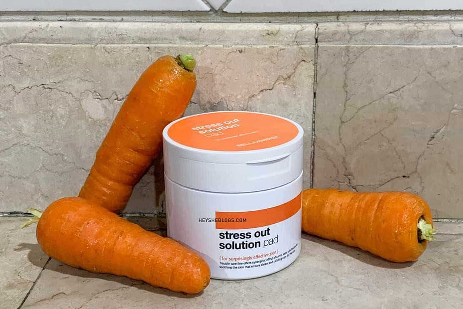 Tub of bella monster stress out solution pad