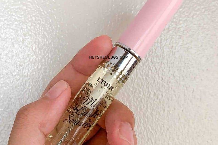A photo of a bottle of the 9 gram etude house my lash serum